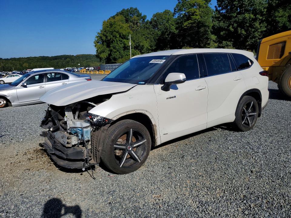 TOYOTA HIGHLANDER 2020 with VIN 5TDBBRCH7LS500246 - Photo from auction