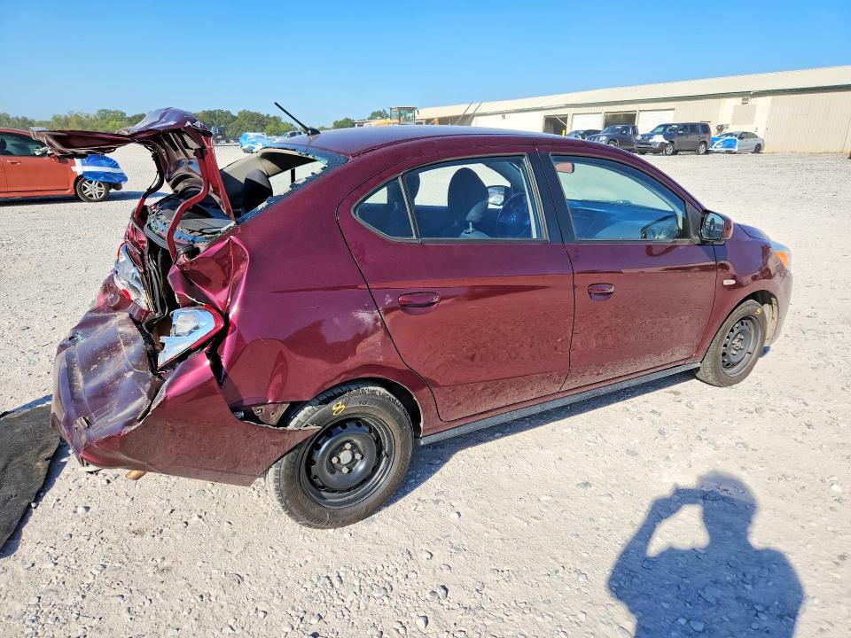 Photo 3 from auction – 2020 MITSUBISHI MIRAGE with VIN ML32F3FJ7LHF05313