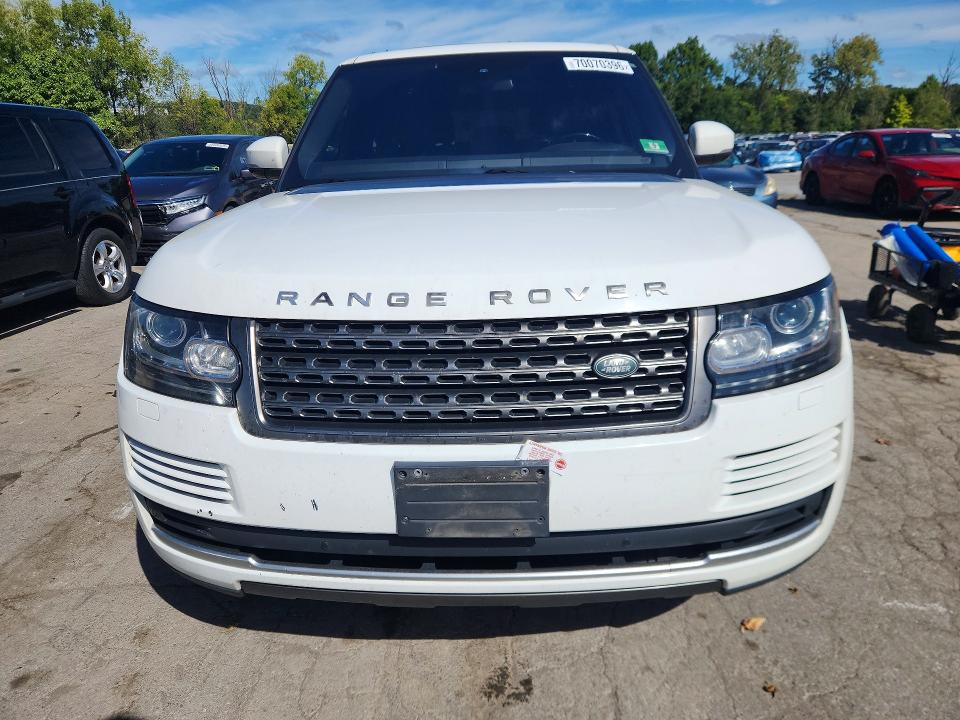 Photo 5 from auction – 2016 LAND ROVER RANGE ROVER with VIN SALGR2KF5GA298219