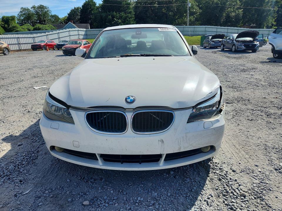 Photo 5 from auction – 2004 BMW 530 with VIN WBANA73554B064545