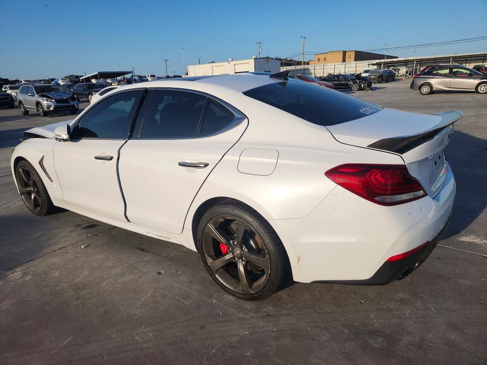 Photo 2 from auction – 2019 GENESIS G70 with VIN KMTG34LEXKU027482