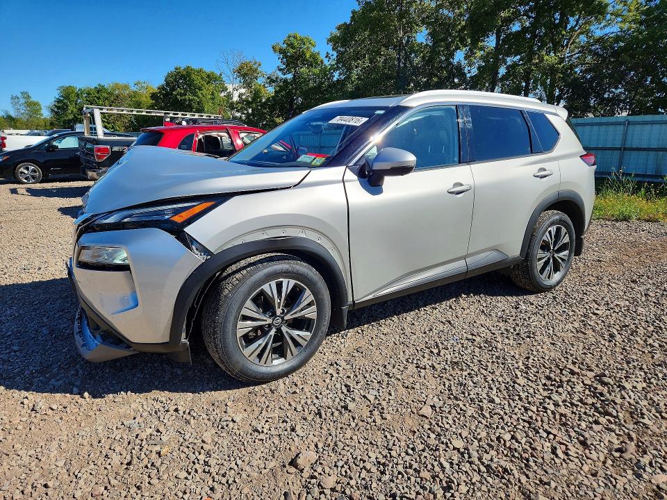 NISSAN ROGUE 2021 with VIN JN8AT3BB2MW220386 - Photo from auction