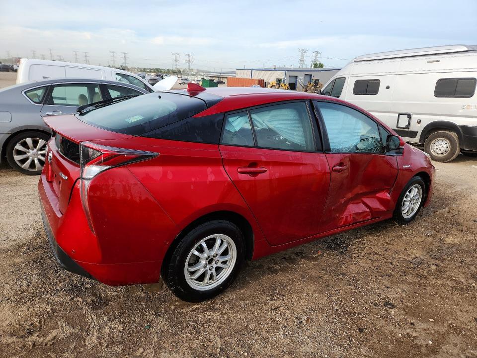 Фото 3 с аукциона – 2017 TOYOTA PRIUS с VIN JTDKARFU0H3050556