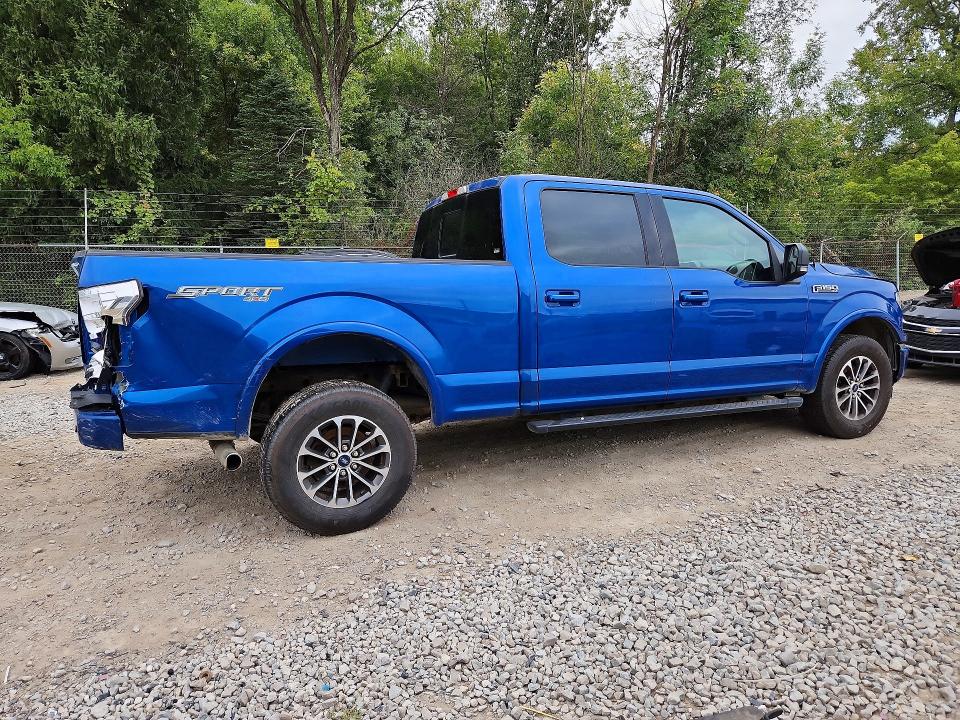 Photo 3 from auction – 2018 FORD F150 with VIN 1FTFW1EG3JKF57544