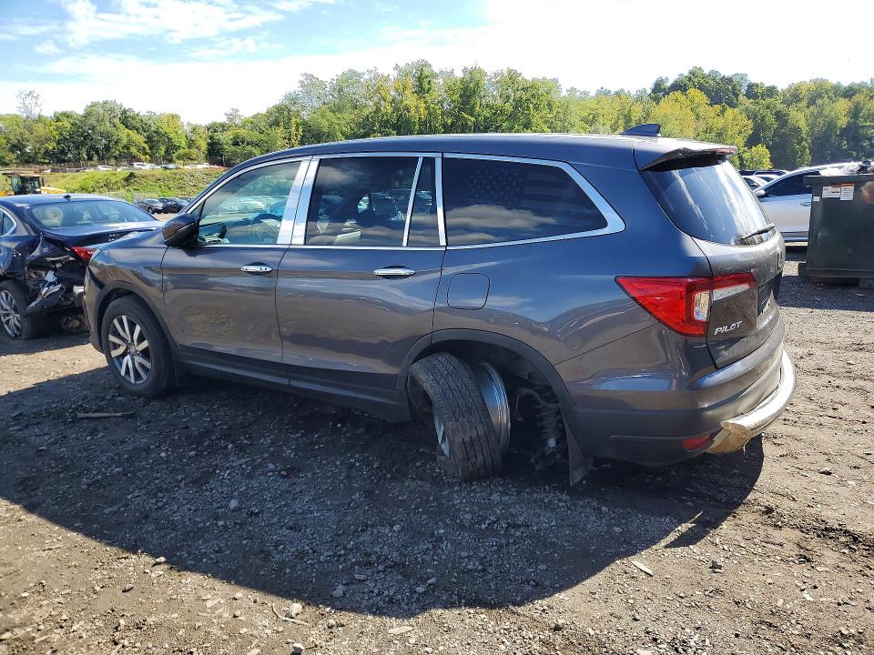 Photo 2 from auction – 2019 HONDA PILOT with VIN 5FNYF6H39KB074329