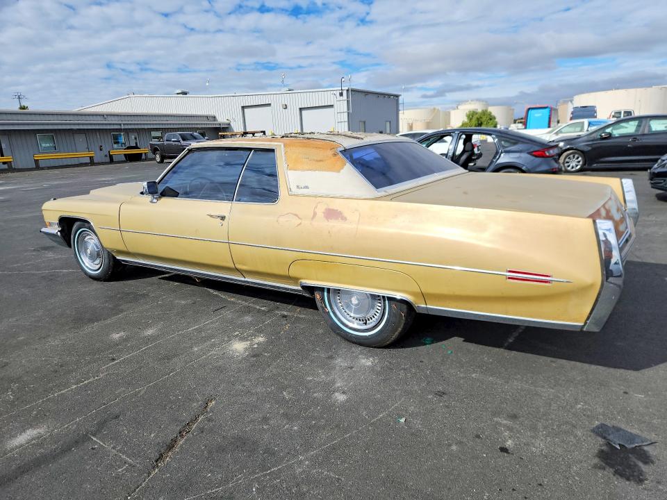 Photo 2 from auction – 1972 CADILLAC DEVILLE with VIN 6D47R2Q177345