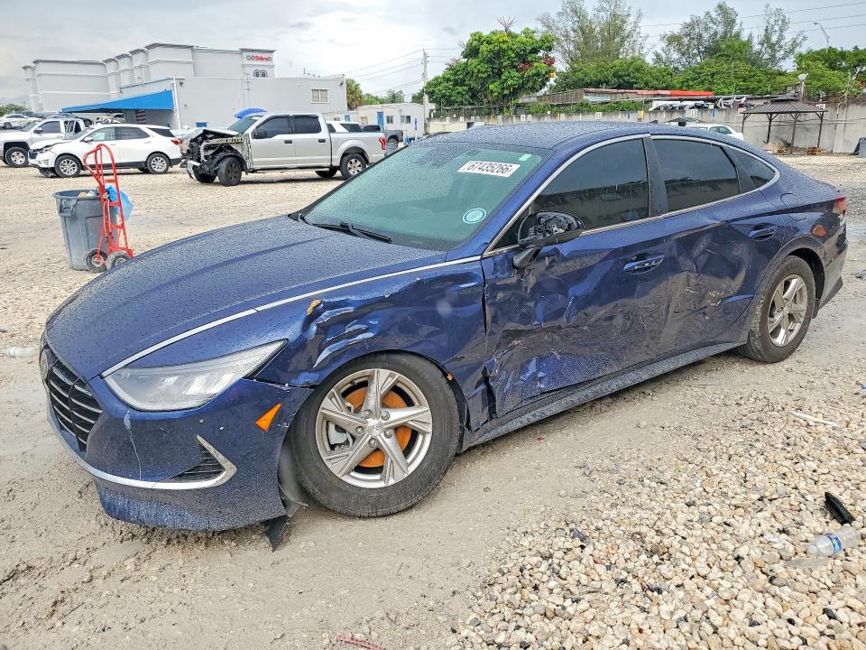 HYUNDAI SONATA 2021 with VIN 5NPEG4JA9MH118900 - Photo from auction