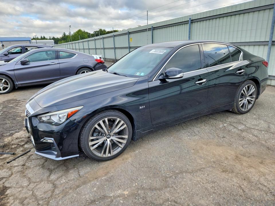 INFINITI Q50 2018 with VIN JN1EV7AR5JM433811 - Photo from auction