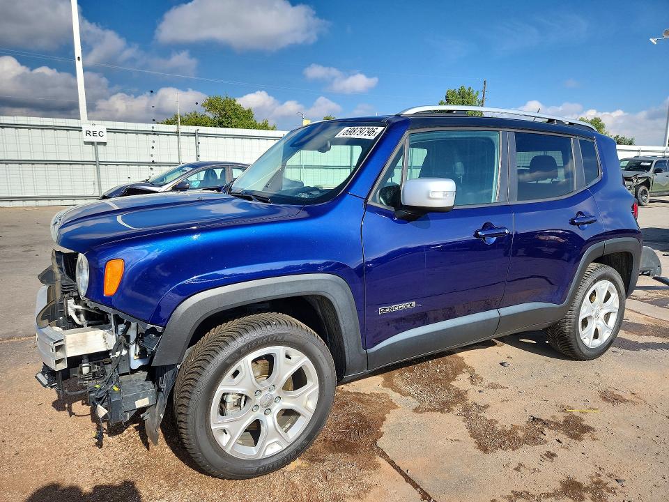 JEEP RENEGADE 2016 with VIN ZACCJBDTXGPD25785 - Photo from auction