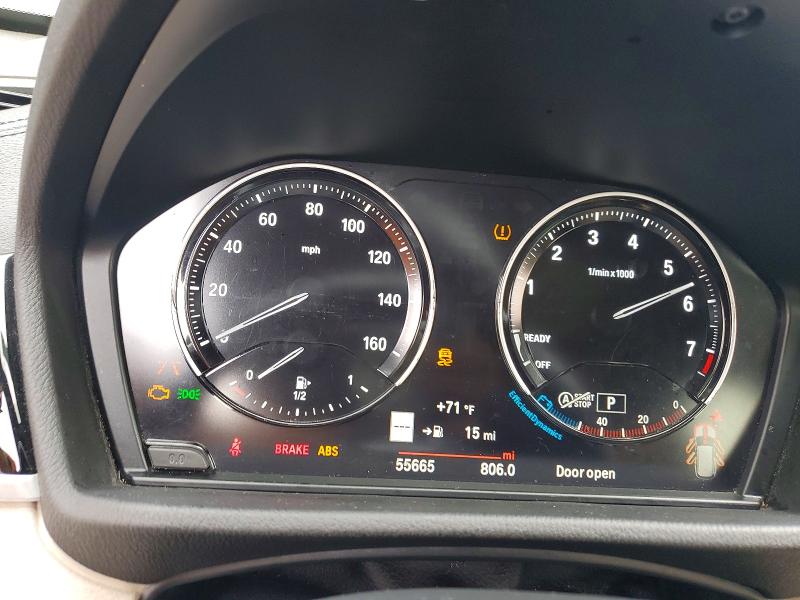 Photo 9 from auction – 2022 BMW X1 with VIN WBXJG9C08N5U61265