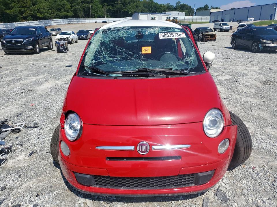 صورة رقم 5 من المزاد - 2017 FIAT 500 مع VIN 3C3CFFKR5HT569701
