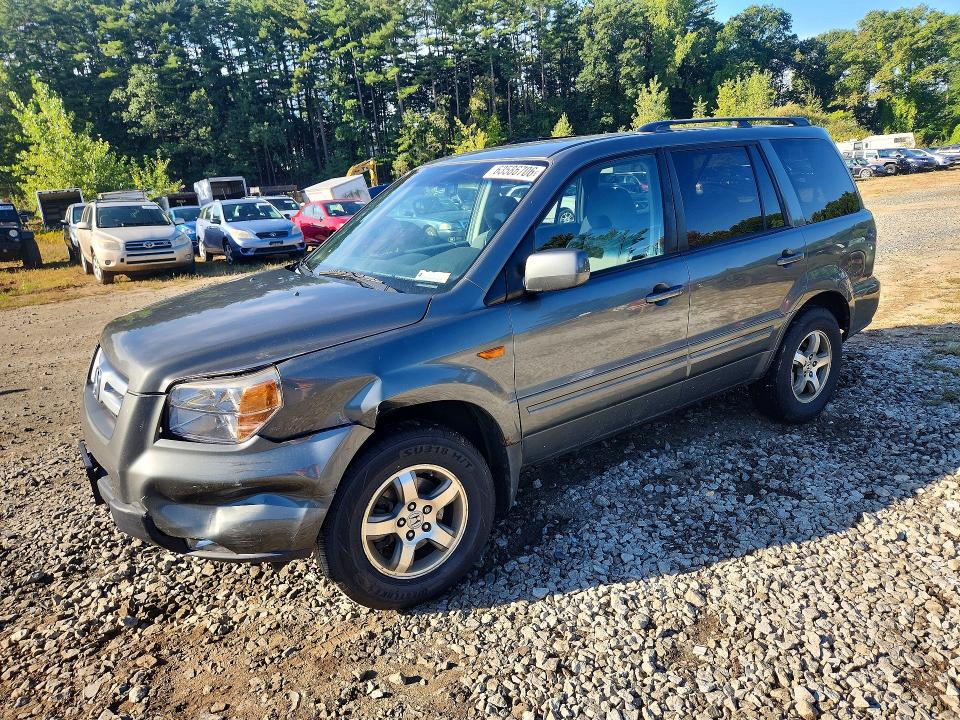 HONDA PILOT 2007 with VIN 5FNYF18417B032286 - Photo from auction