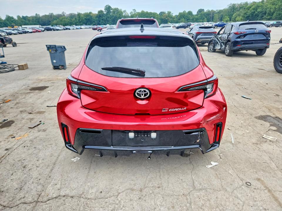 Photo 6 from auction – 2025 TOYOTA GR COROLLA with VIN JTNABAAE1SA019714