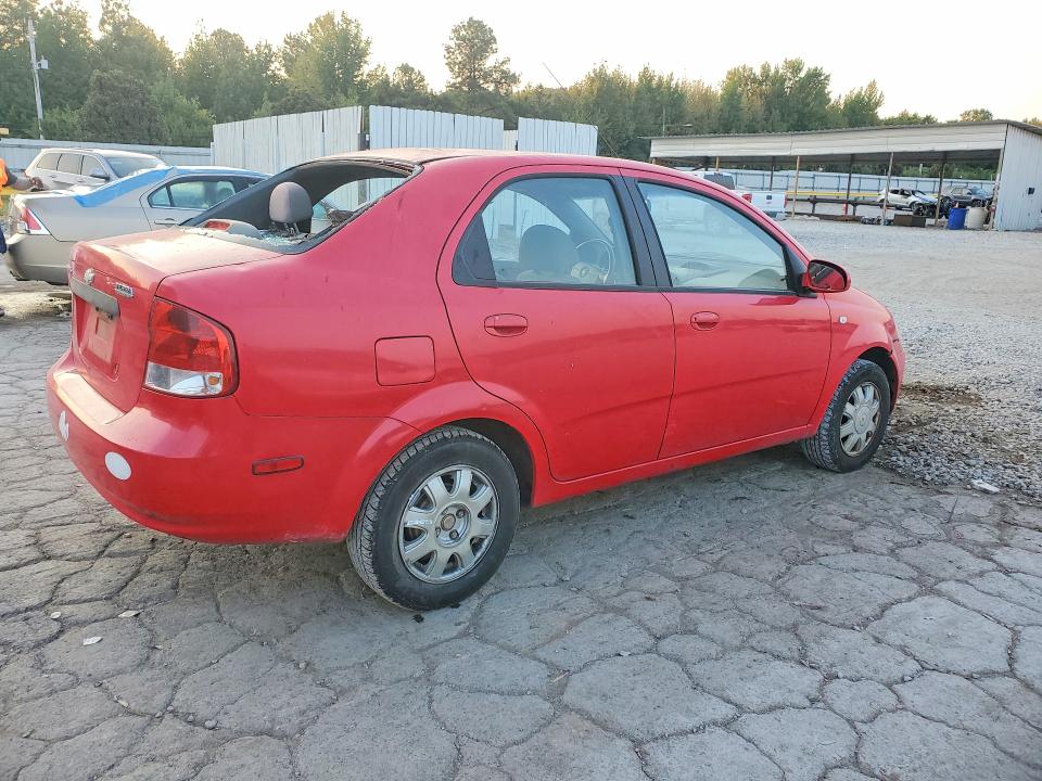 Photo 3 from auction – 2005 CHEVROLET AVEO with VIN KL1TD52605B492693