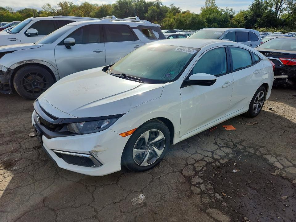 HONDA CIVIC 2020 с VIN 2HGFC2F65LH524299 - Снимка от търг
