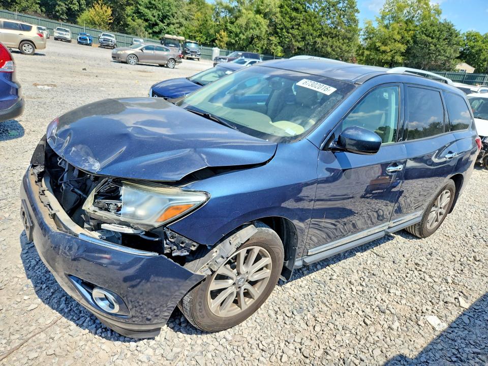 NISSAN PATHFINDER 2014 with VIN 5N1AR2MN0EC642456 - Photo from auction