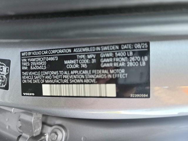 Photo 14 from auction – 2026 VOLVO XC60 with VIN YV4M12RCXT1346673