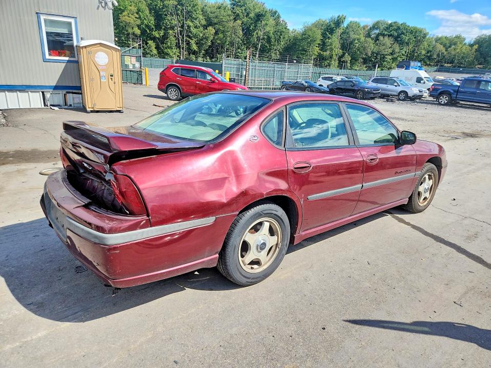 Photo 3 from auction – 2002 CHEVROLET IMPALA with VIN 2G1WH55K029301184