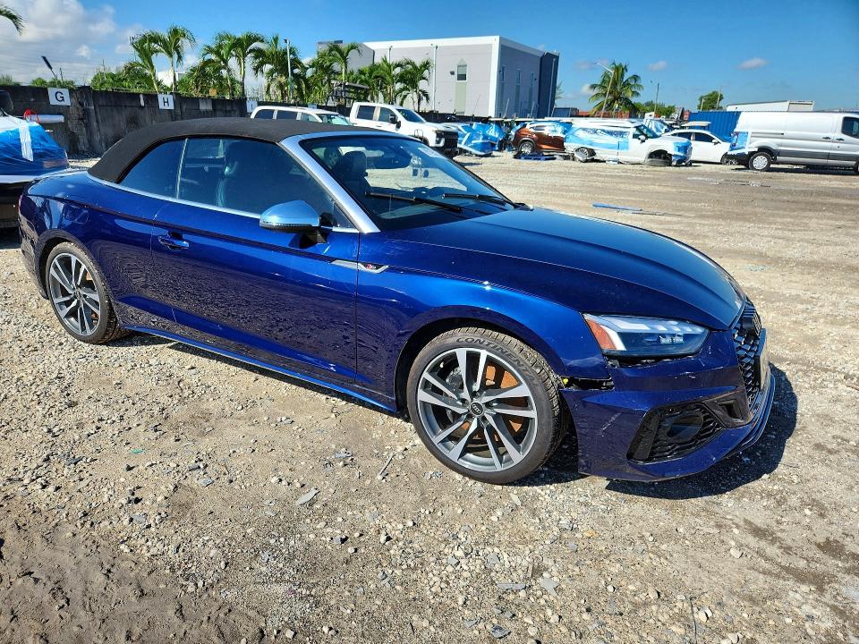 Photo 4 from auction – 2024 AUDI S5 with VIN WAUW4GF58RN000190