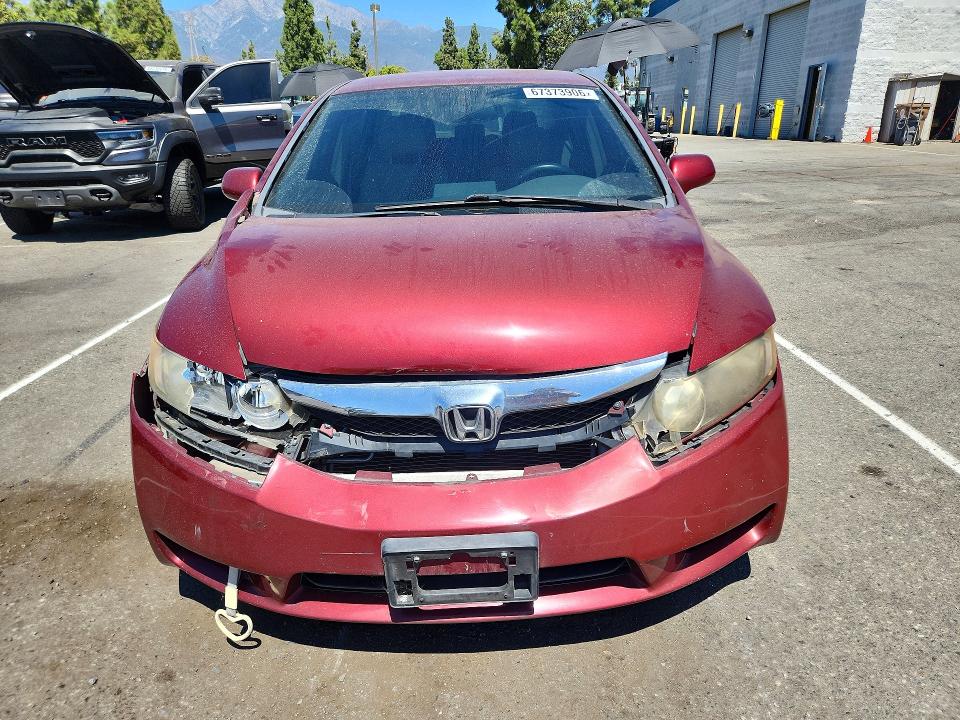Photo 5 from auction – 2009 HONDA CIVIC with VIN 19XFA16559E023102