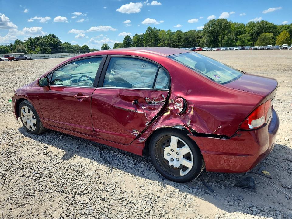 Photo 2 from auction – 2009 HONDA CIVIC with VIN 19XFA16589E040735