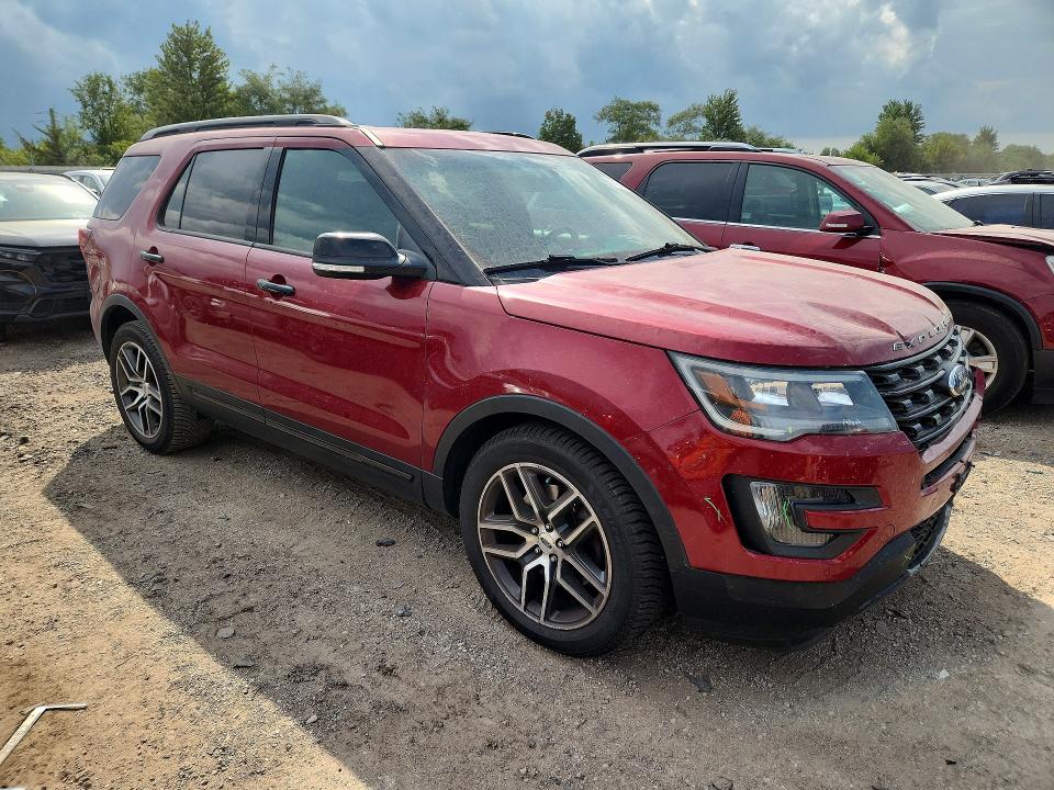 Photo 4 from auction – 2016 FORD EXPLORER with VIN 1FM5K8GT0GGA06876