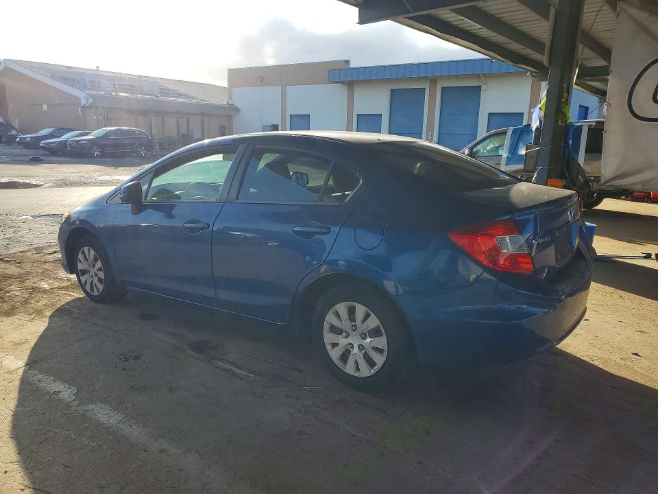 Photo 2 from auction – 2012 HONDA CIVIC with VIN 19XFB2F59CE344599