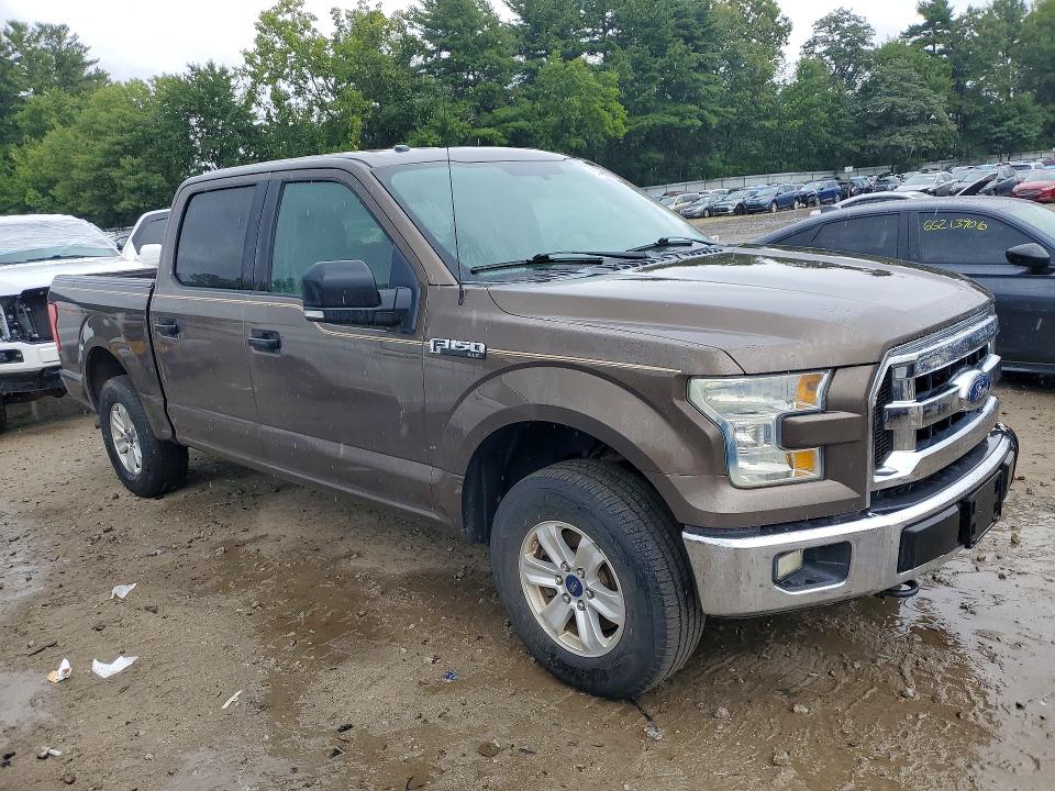 Photo 4 from auction – 2015 FORD F150 with VIN 1FTEW1E81FFC89095