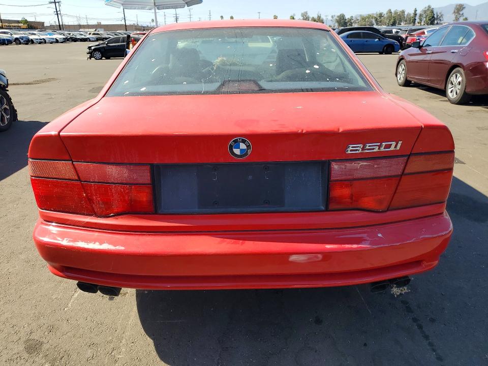 Photo 6 from auction – 1991 BMW 850 with VIN WBAEG2317MCB73231