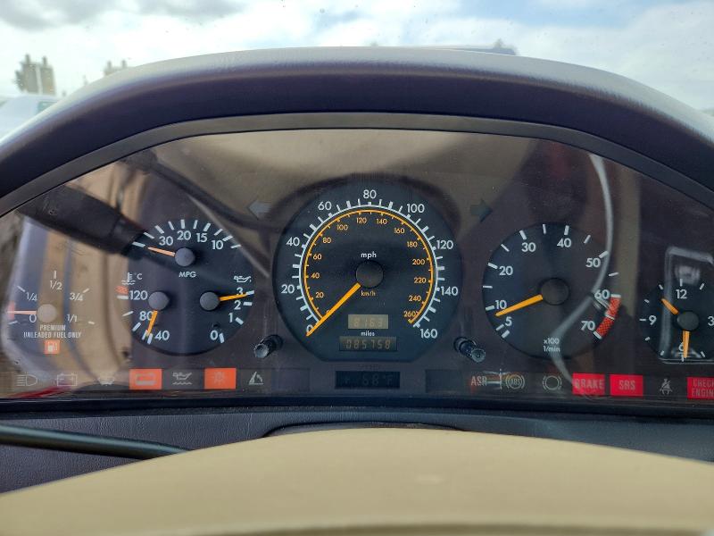 Photo 9 from auction – 1994 MERCEDES-BENZ SL with VIN WDBFA76E5RF099927