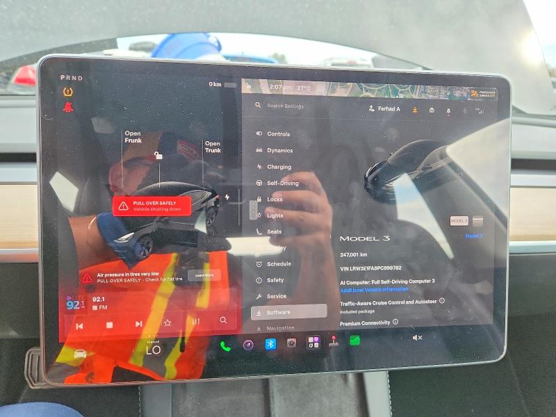 صورة رقم 9 من المزاد - 2023 TESLA MODEL 3 مع VIN LRW3E1FA8PC899782