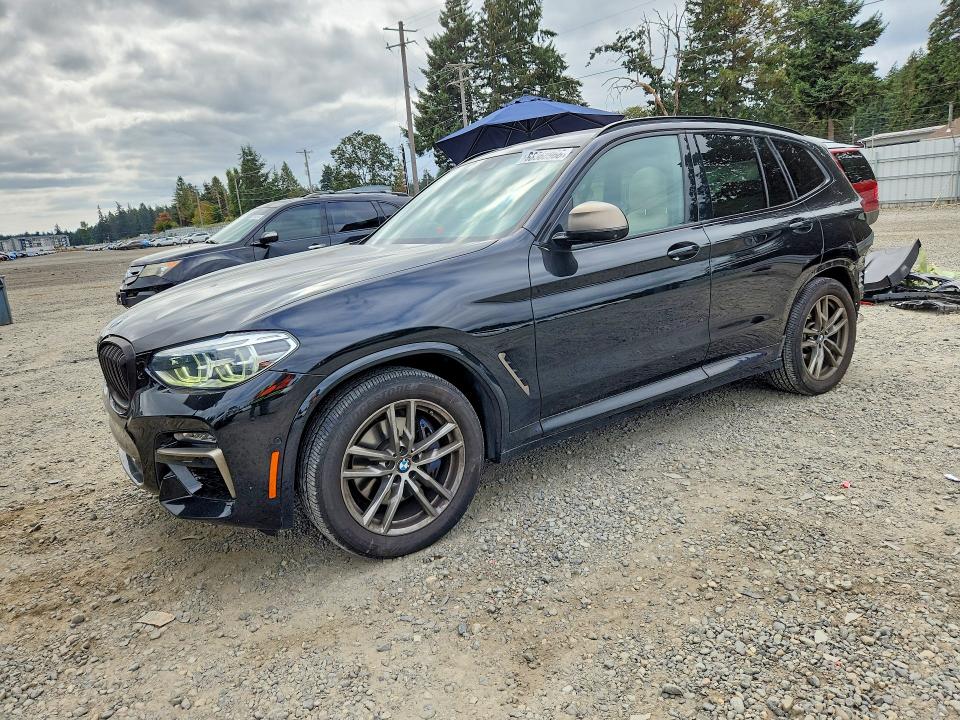 BMW X3 2020 with VIN 5UXTY9C03L9B25162 - Photo from auction