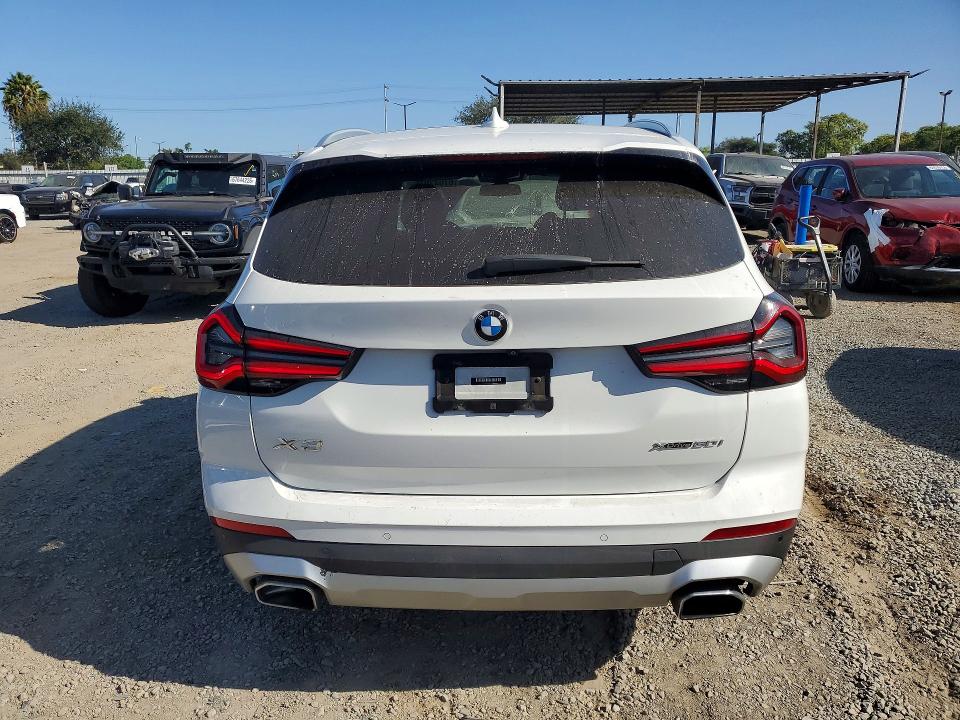 Photo 6 from auction – 2022 BMW X3 with VIN 5UX53DP03N9L14608