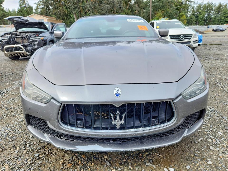 Photo 5 from auction – 2016 MASERATI GHIBLI with VIN ZAM57RSA2G1176222
