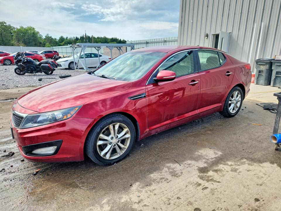 KIA OPTIMA 2013 with VIN 5XXGM4A78DG215622 - Photo from auction