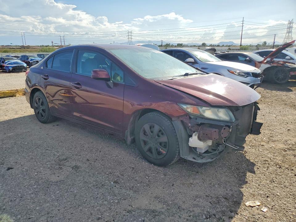 Снимка 4 от търг – 2013 HONDA CIVIC с VIN 19XFB2F59DE254323