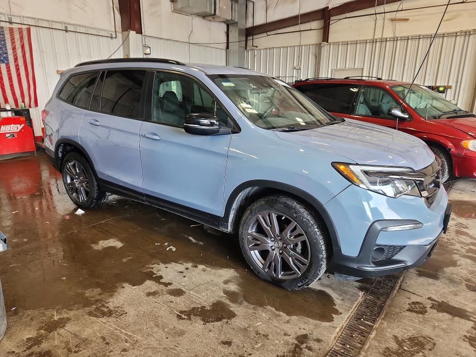 Photo 4 from auction – 2022 HONDA PILOT with VIN 5FNYF6H30NB018977