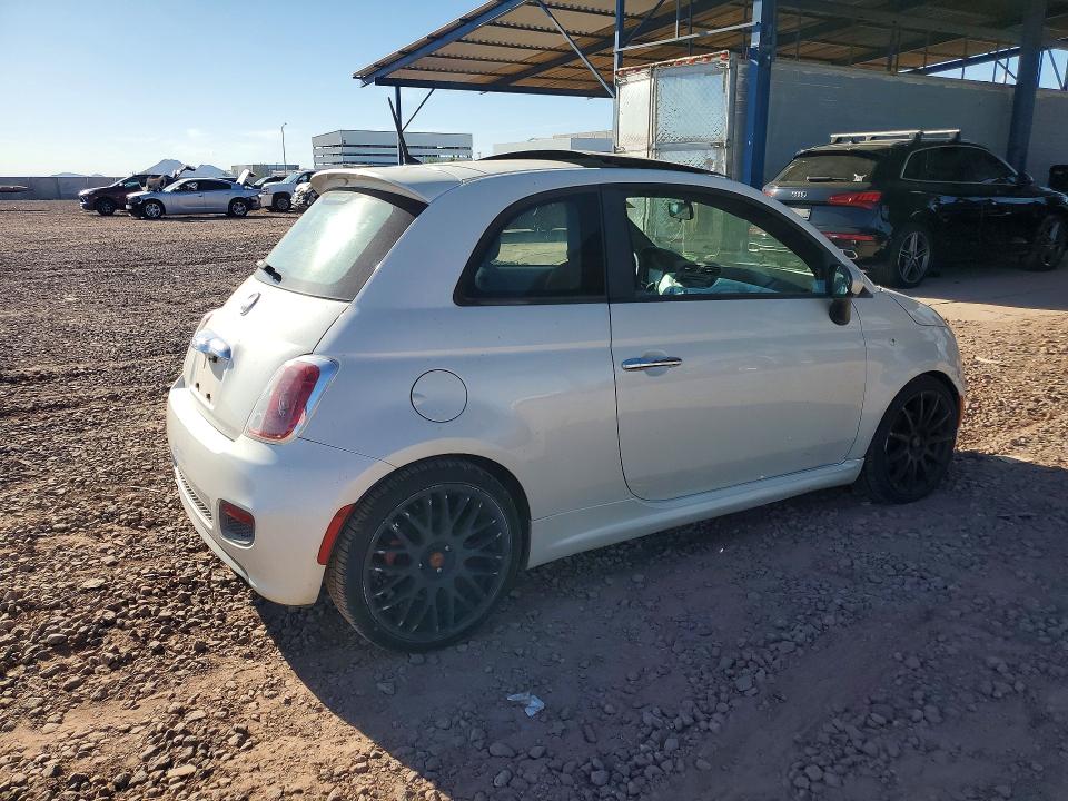 Photo 3 from auction – 2012 FIAT 500 with VIN 3C3CFFBR0CT295445