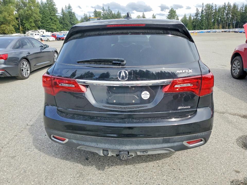 Photo 6 from auction – 2014 ACURA MDX with VIN 5FRYD4H45EB043438