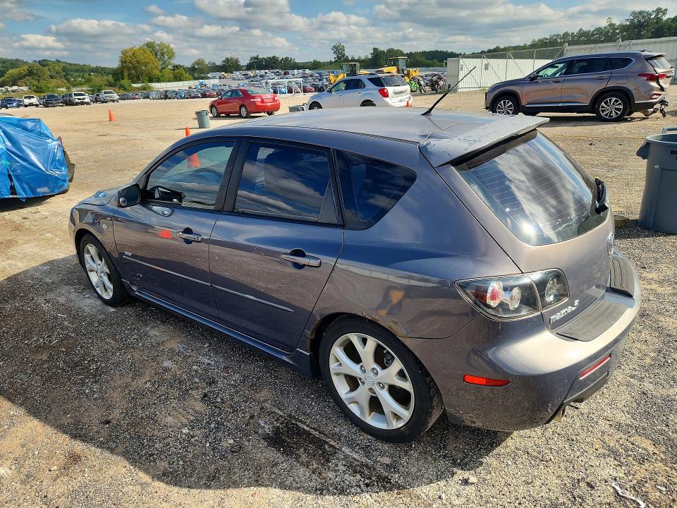 Photo 2 from auction – 2008 MAZDA 3 with VIN JM1BK343781875350