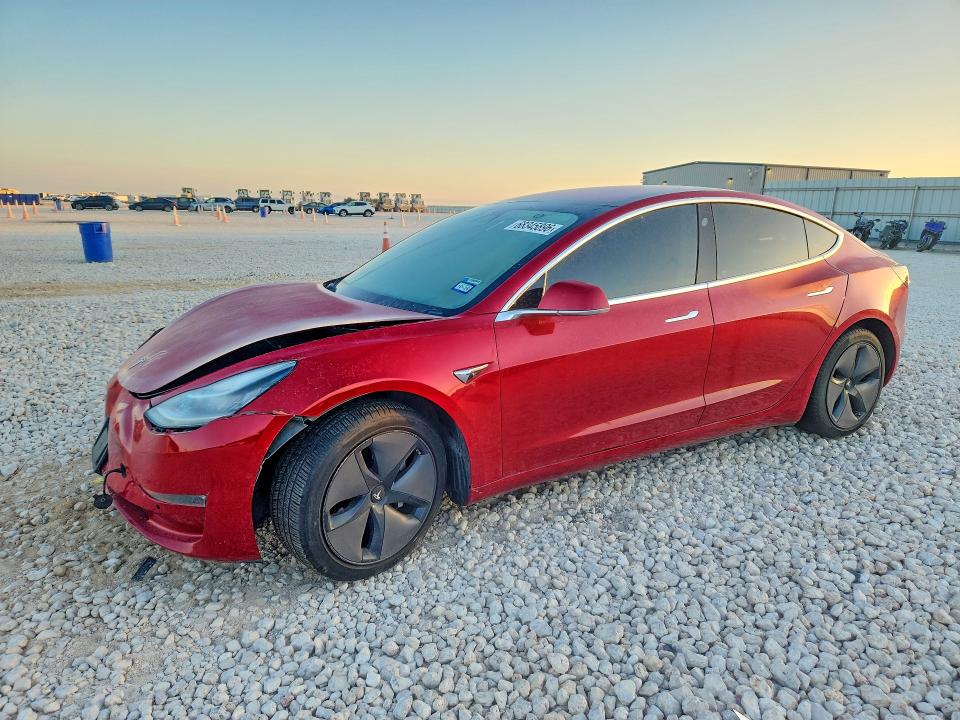 TESLA MODEL 3 2018 with VIN 5YJ3E1EA3JF034023 - Photo from auction