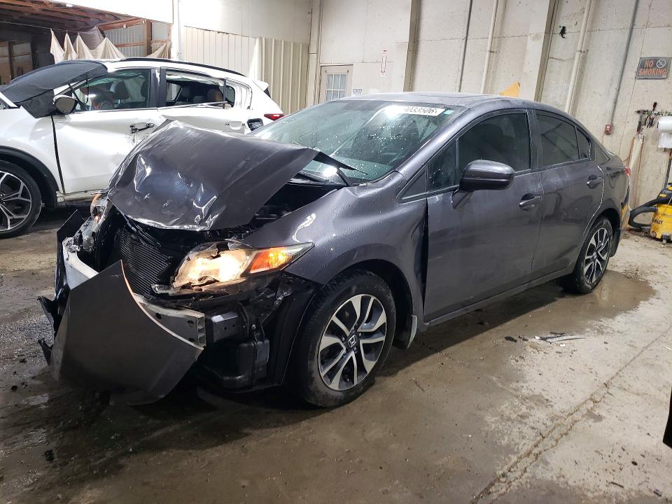 HONDA CIVIC 2015 с VIN 19XFB2F80FE011710 - Снимка от търг