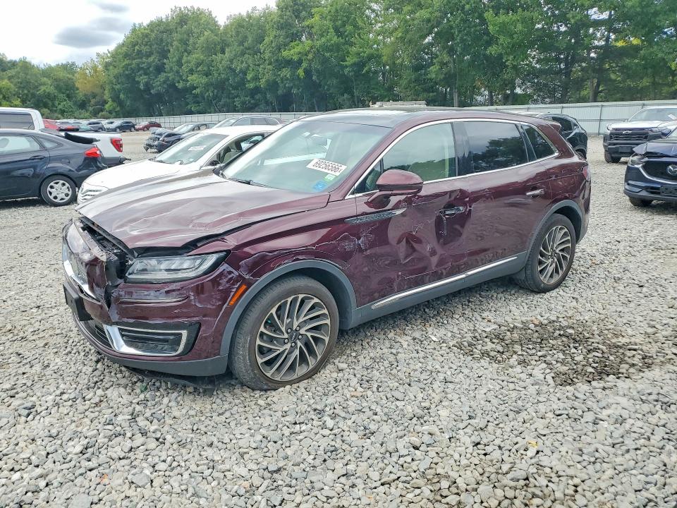 LINCOLN NAUTILUS 2019 with VIN 2LMPJ8L97KBL47816 - Photo from auction