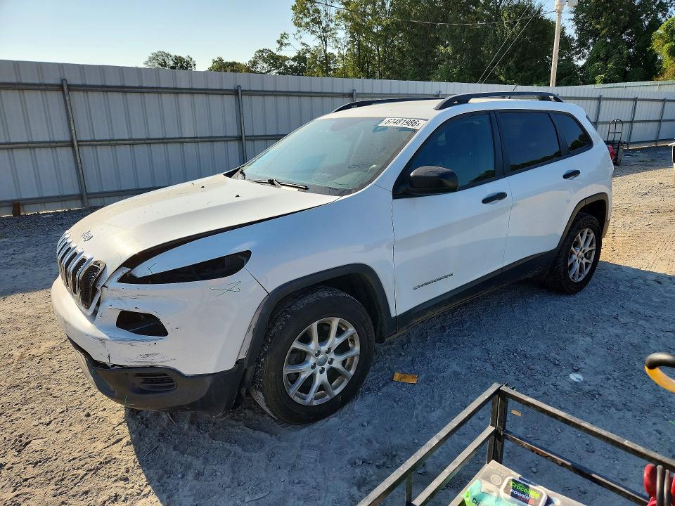 2017 JEEP CHEROKEE - Търг №67481986