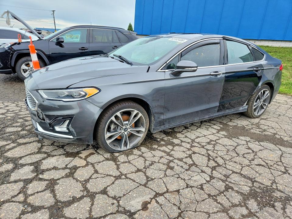 FORD FUSION 2020 with VIN 3FA6P0D97LR136831 - Photo from auction