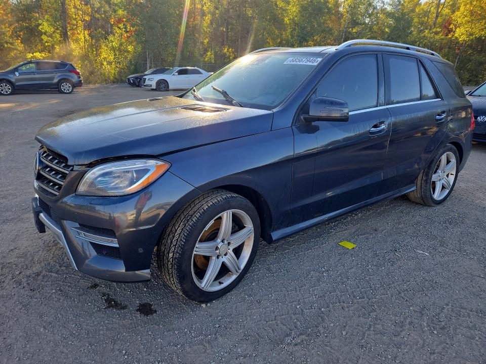 Снимка 1 от търг – 2013 MERCEDES-BENZ ML с VIN 4JGDA2EB3DA202413