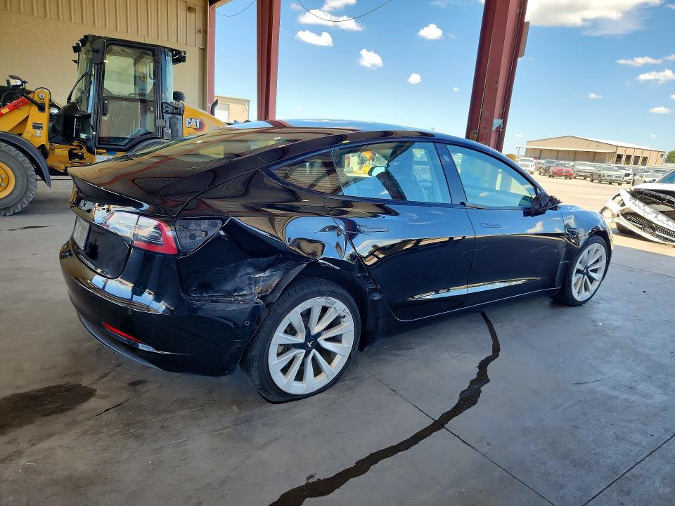Photo 3 from auction – 2022 TESLA MODEL 3 with VIN 5YJ3E1EA7NF291210