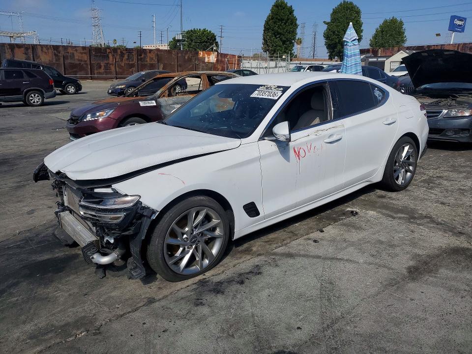 GENESIS G70 2022 with VIN KMTG34TA5NU097702 - Photo from auction