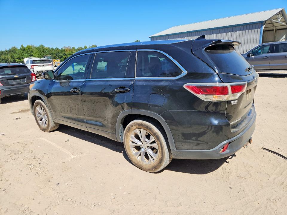 Photo 2 from auction – 2015 TOYOTA HIGHLANDER with VIN 5TDKKRFH8FS112796