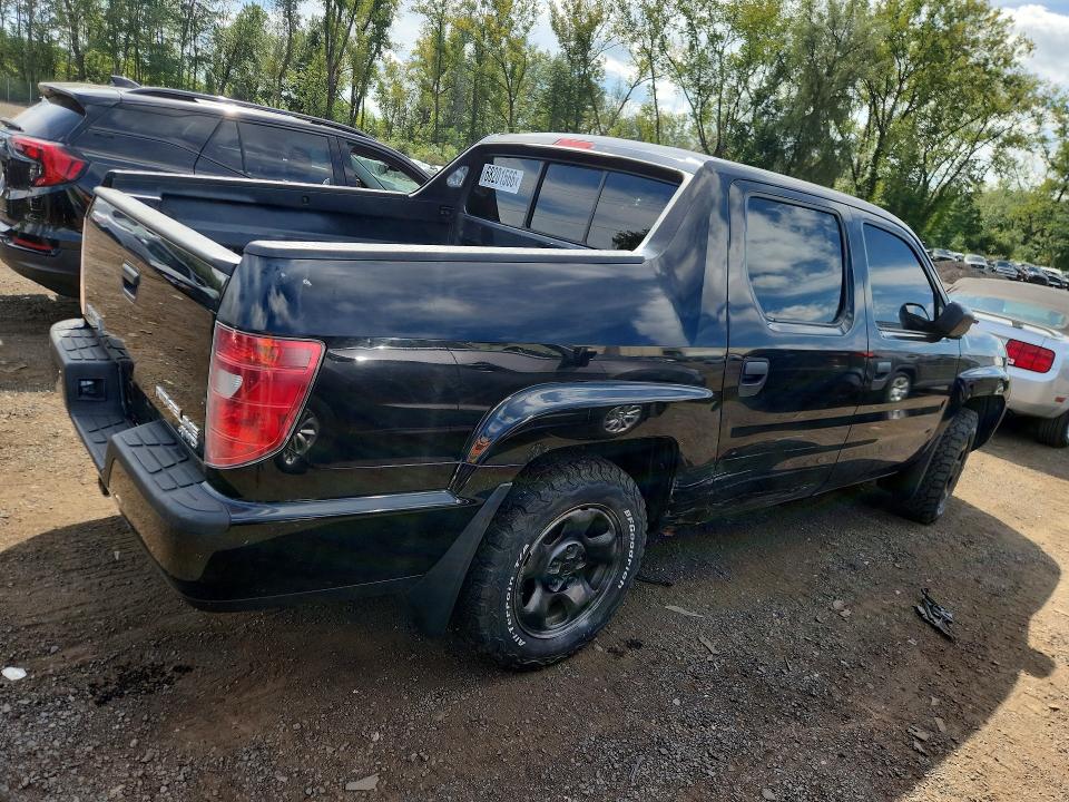 Photo 3 from auction – 2010 HONDA RIDGELINE with VIN 5FPYK1F28AB005193